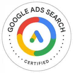 Google Ads Search certified badge